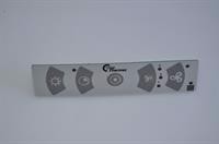 Tastatur/betjeningspanel, Thermex emhætte - ES395